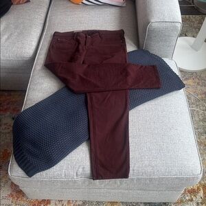 AG Stevie Ankle slim straight leg pants 31R